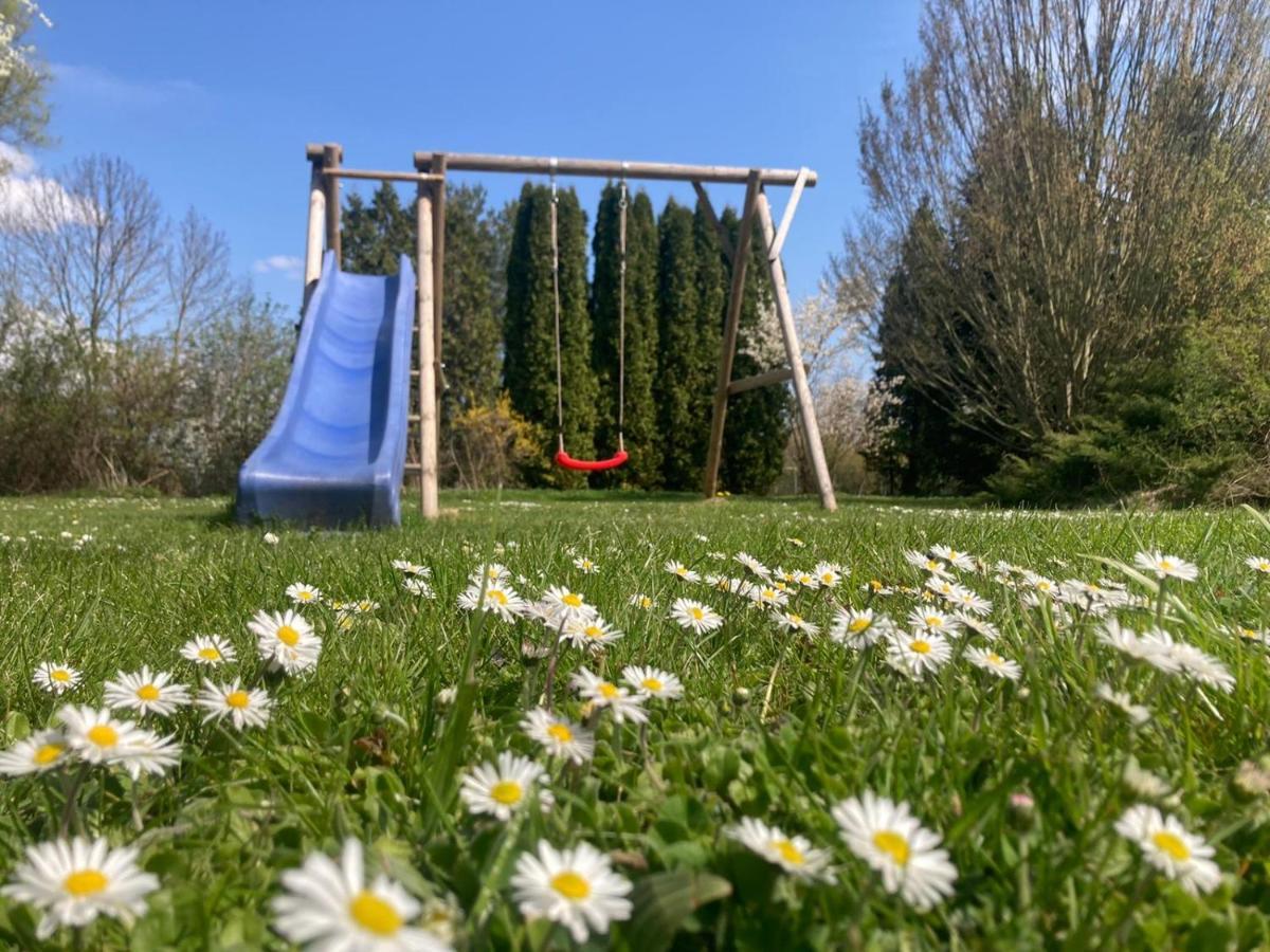 Villa Familienfreundliche Unterkunft direkt am Nationalpark unteres Odertal Criewen Exterior foto